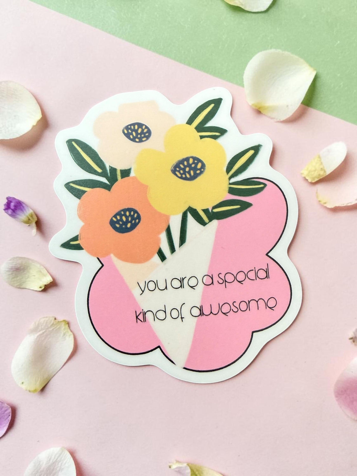 You’re A Special Kind Of Awesome Vinyl Sticker – Funny Positive Sticker – Encouraging Gift for Friend – Laptop Water Bottle Sticker-zoom-3