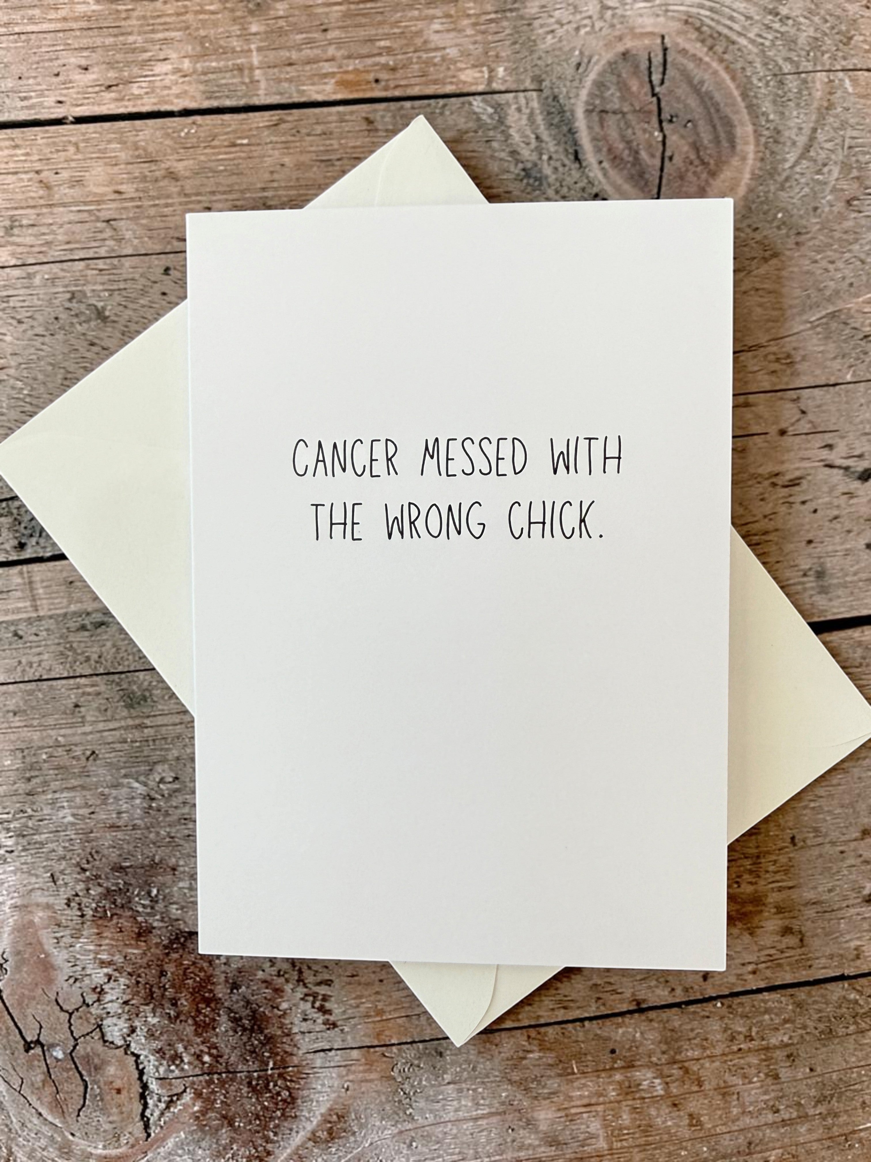 Cancer Messed With The Wrong Chick