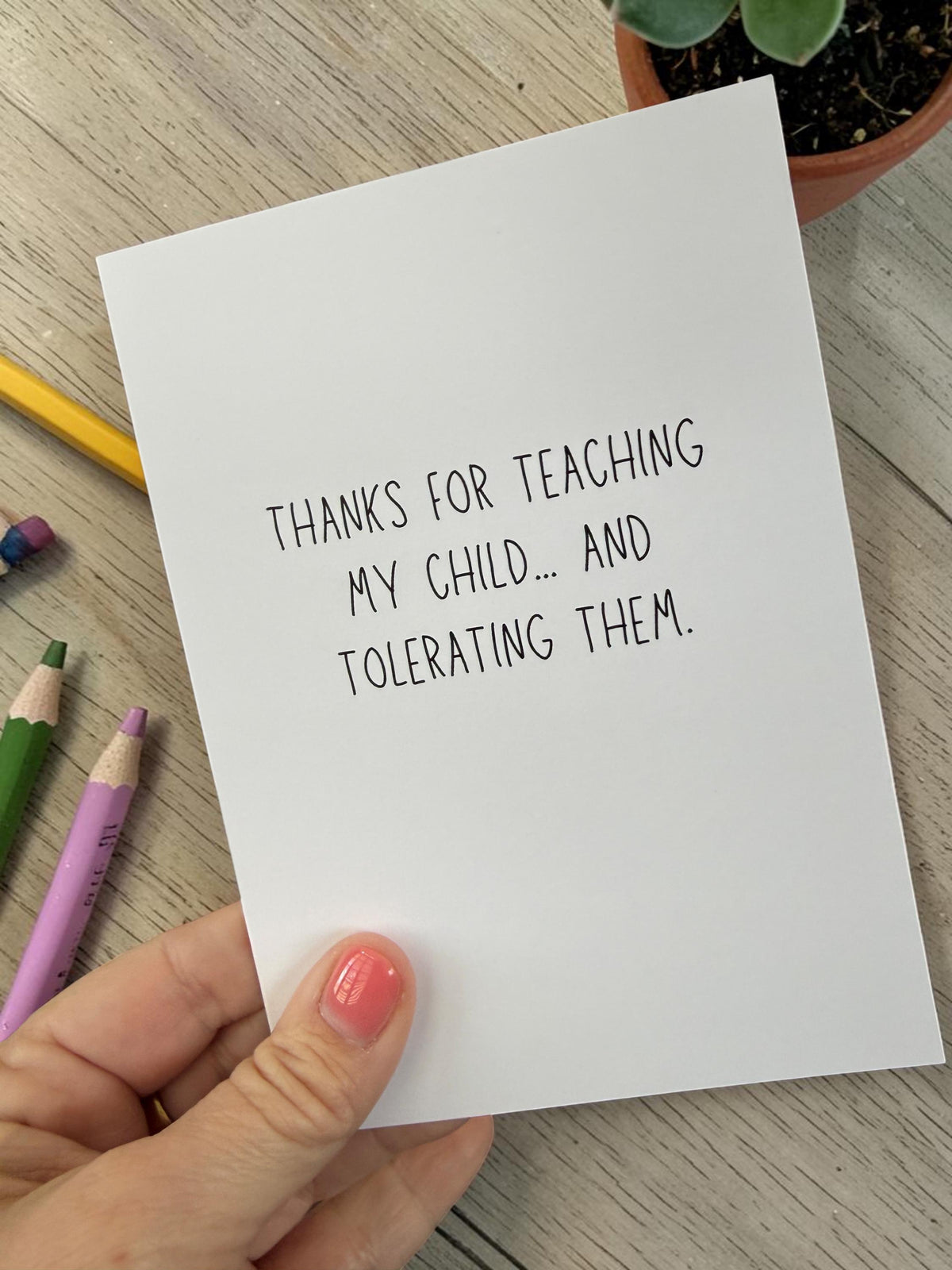 Thanks for Teaching My Child… and Tolerating Them-5