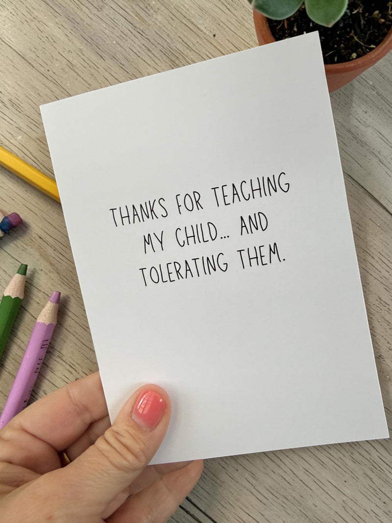 Thanks for Teaching My Child… and Tolerating Them-zoom-