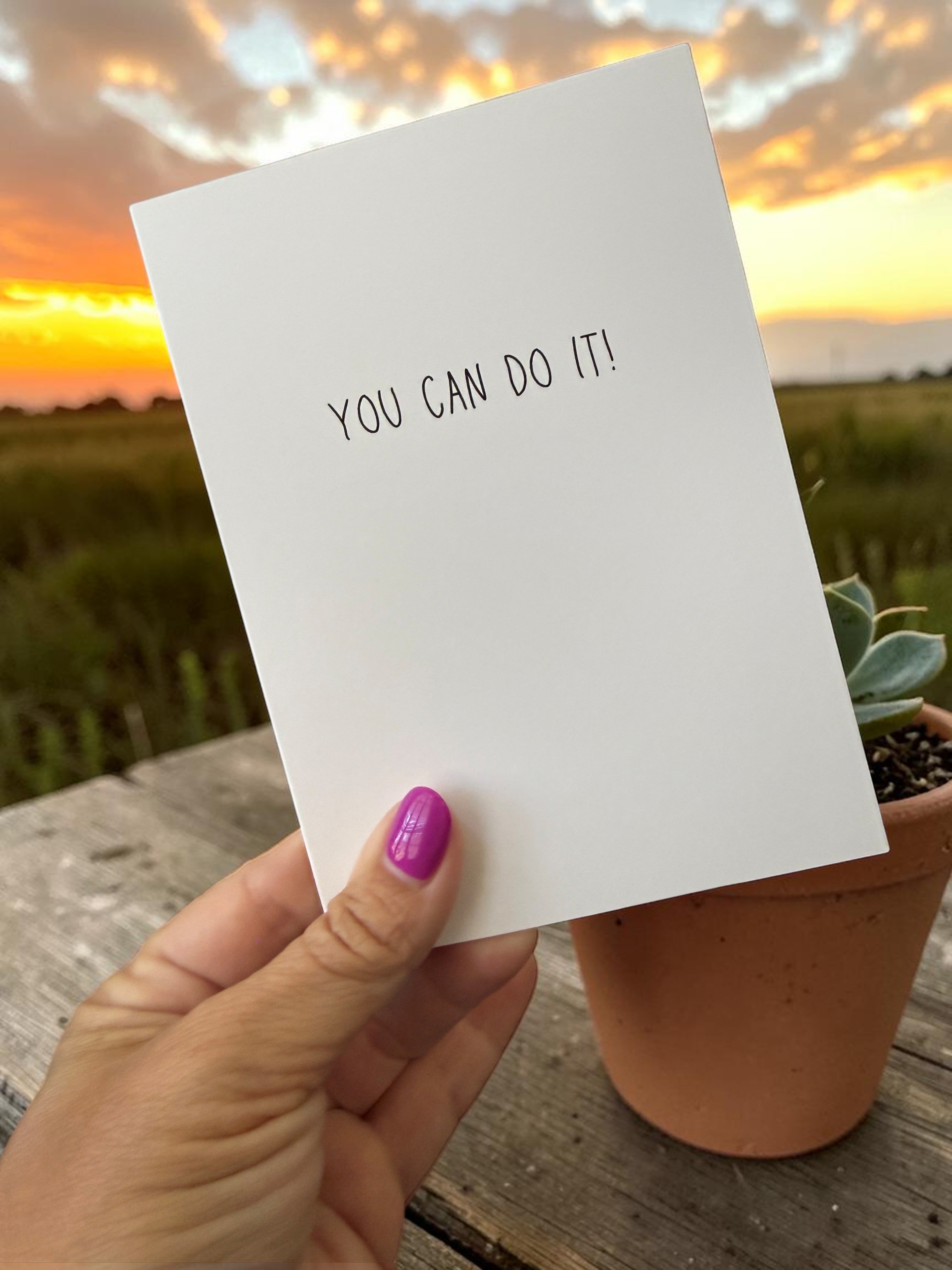 You Can Do It!