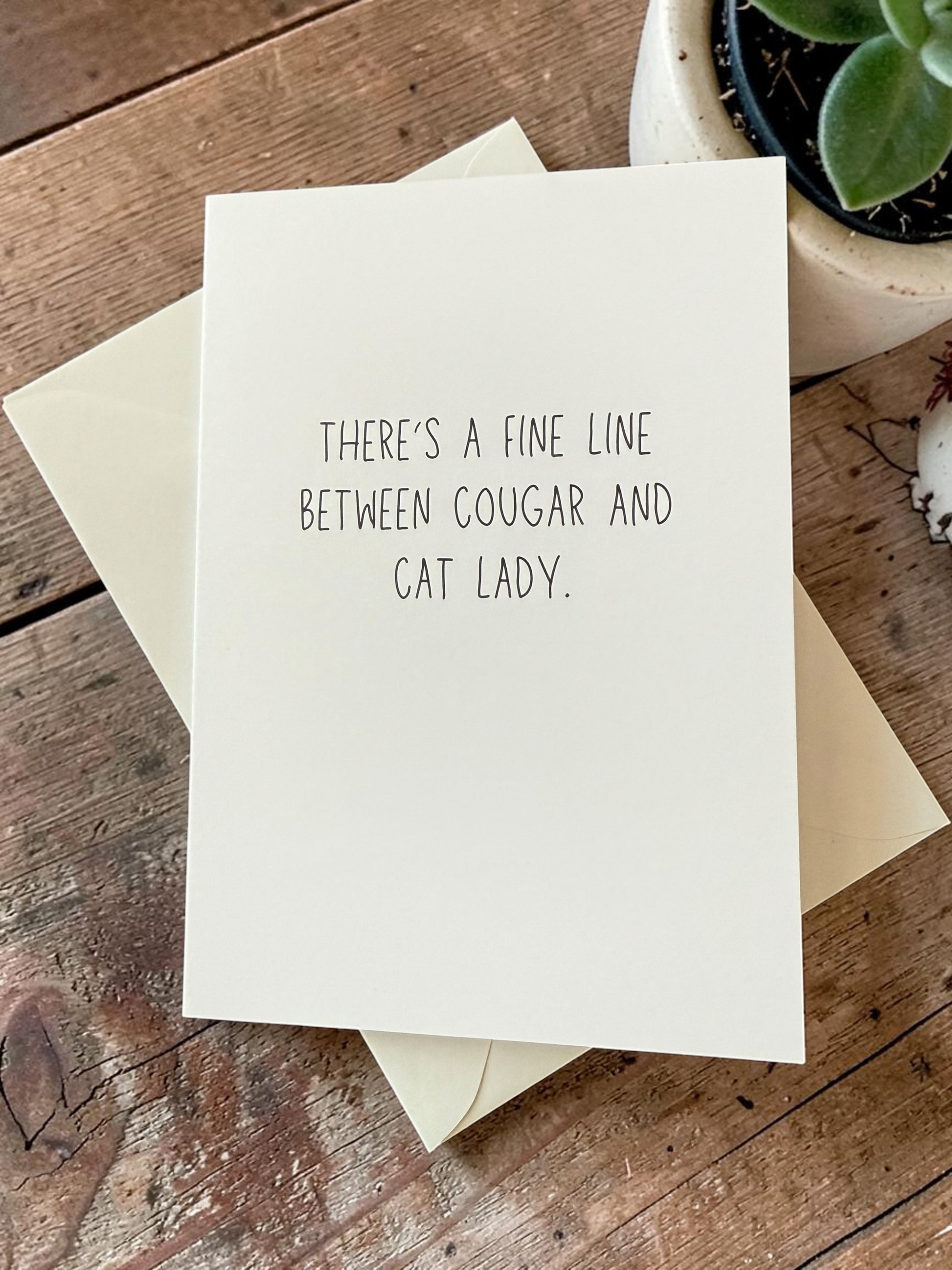 There’s A Fine Line Between Cougar And Cat Lady-1