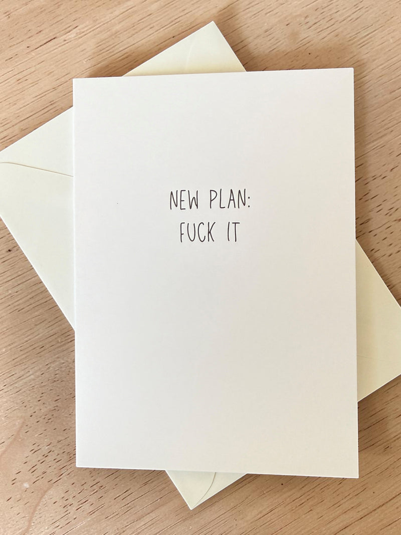 New Plan: Fuck It-zoom-