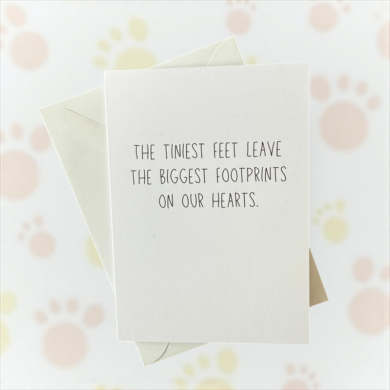 The Tiniest Feet Leave The Biggest Footprints On Out Hearts.-zoom-