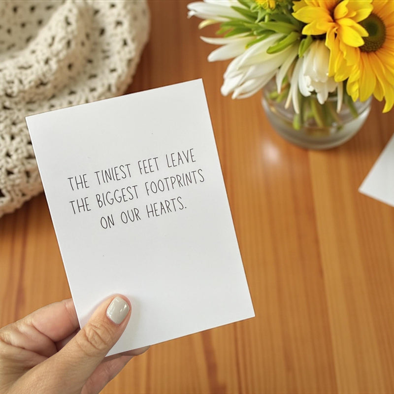 The Tiniest Feet Leave The Biggest Footprints On Out Hearts.-zoom-