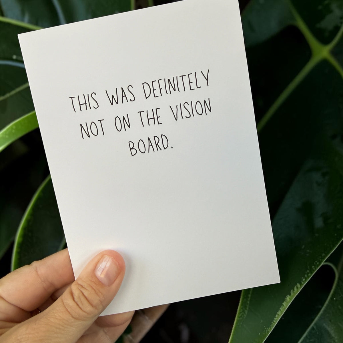 This Was Definitely Not On The Vision Board