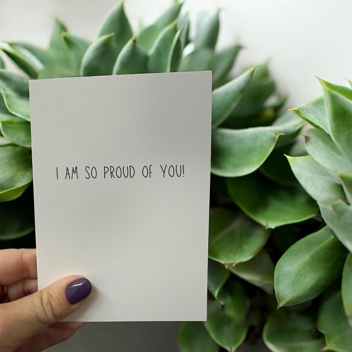 I’m So Proud Of You! - Funny Greeting Card-zoom-1