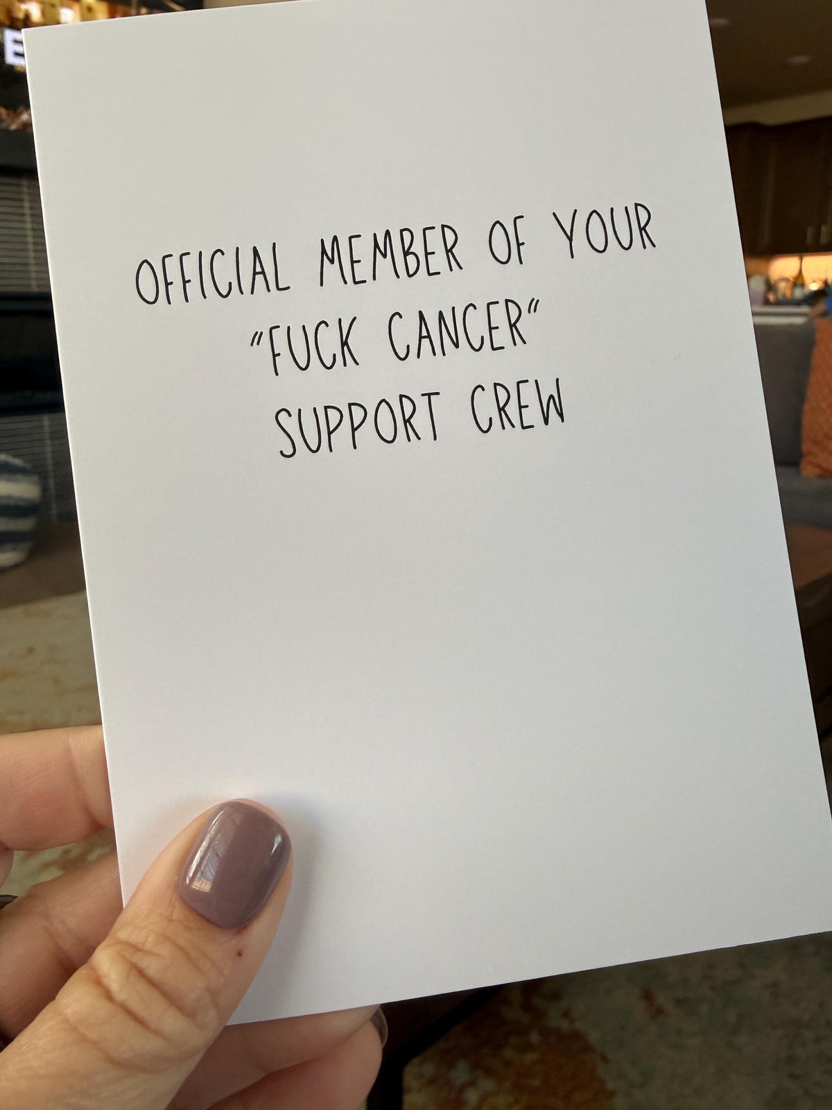 Official Member Of Your "Fuck Cancer" Support Crew-zoom-4
