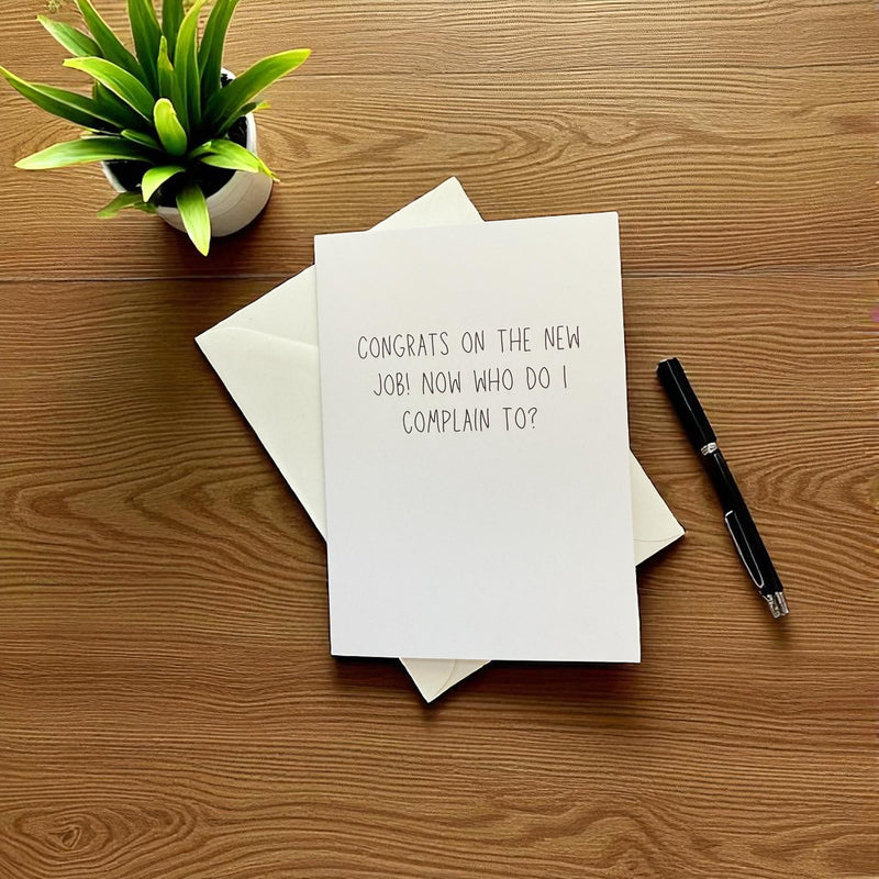 Congrats On The New Job! Now Who Do I Complain To?-zoom-