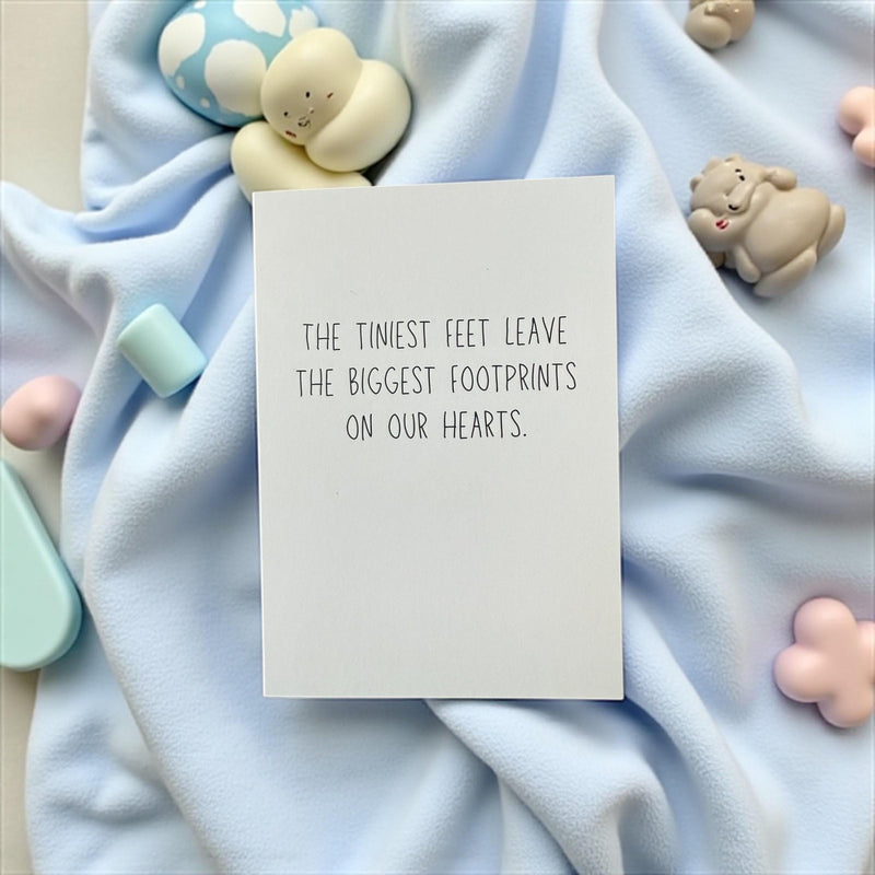 The Tiniest Feet Leave The Biggest Footprints On Out Hearts.-zoom-