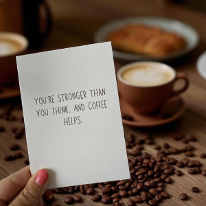 You're Stronger Than You Think. And Coffee Helps.