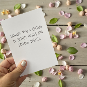 Wishing You A Lifetime Of Netflix Flights And Take Out Debates